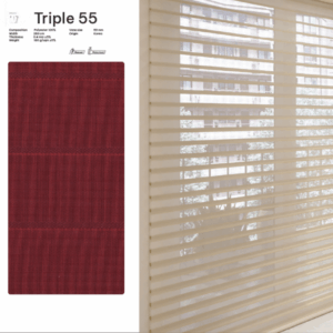Mành ngang mã TRIPLE 55