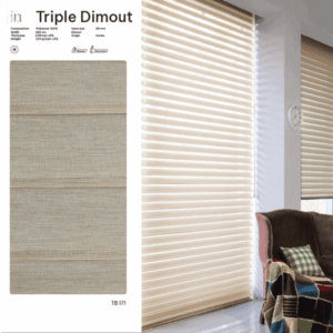 Mành ngang mã TRIPLE DIMOUT