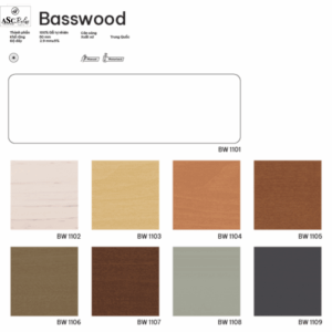 Mành sáo gỗ mã BASSWOOD