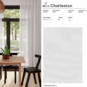 Rèm voan Thổ Nhĩ Kỳ mã CHARLESTON