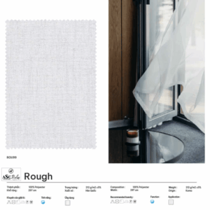 Rèm voan Hàn Quốc mã ROUGH