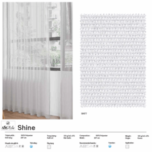 Rèm voan Hàn Quốc mã SHINE