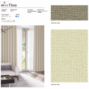 Rèm vải Hàn Quốc mã TINA