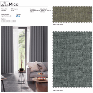 Rèm vải Hàn Quốc mã MICA