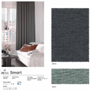 Rèm vải Hàn Quốc mã SMART