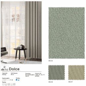 Rèm vải Hàn Quốc mã DOLCE