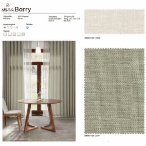 Rèm vải Hàn Quốc mã BARRY