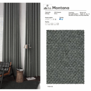 Rèm vải Nhật Bản mã MONTANA