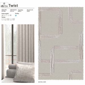 Rèm vải Ấn Độ mã TWIST