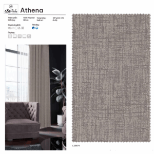 Rèm vải Ấn Độ mã ATHENA