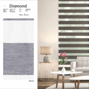 Rèm cuốn Combi mã DIAMOND